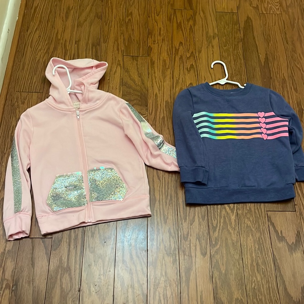 Girls Hoodie, Sweatshirt Size 4/5